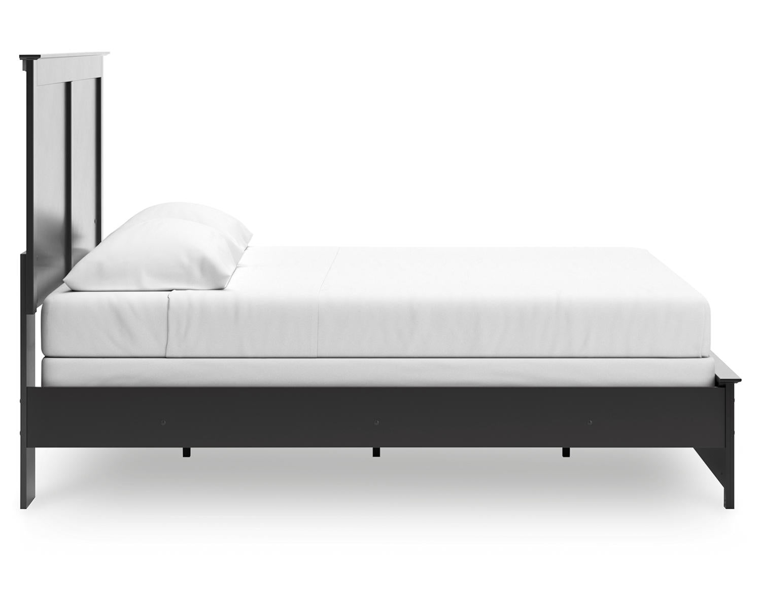 Maribel King Panel Bed with Dresser and Mirror