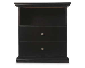 Maribel Queen Panel Bed, Dresser, Mirror, Chest and Nightstand