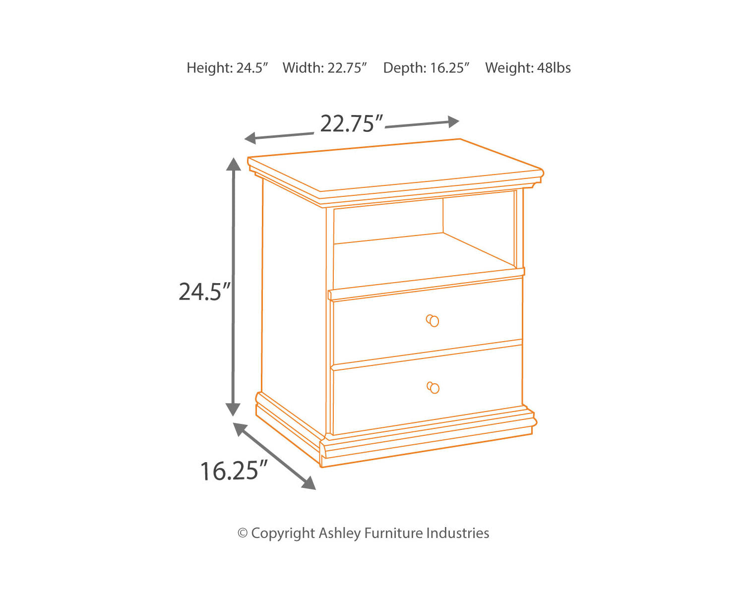 Maribel Nightstand