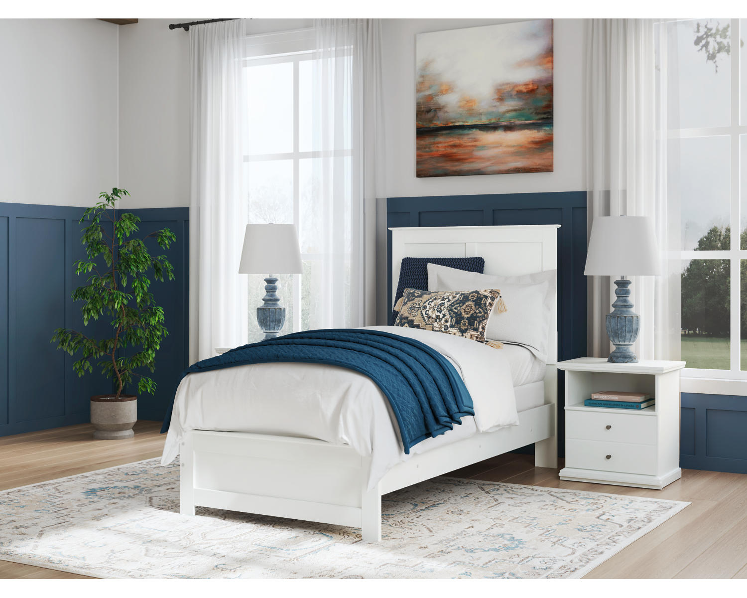 Bostwick Shoals Twin Panel Bed