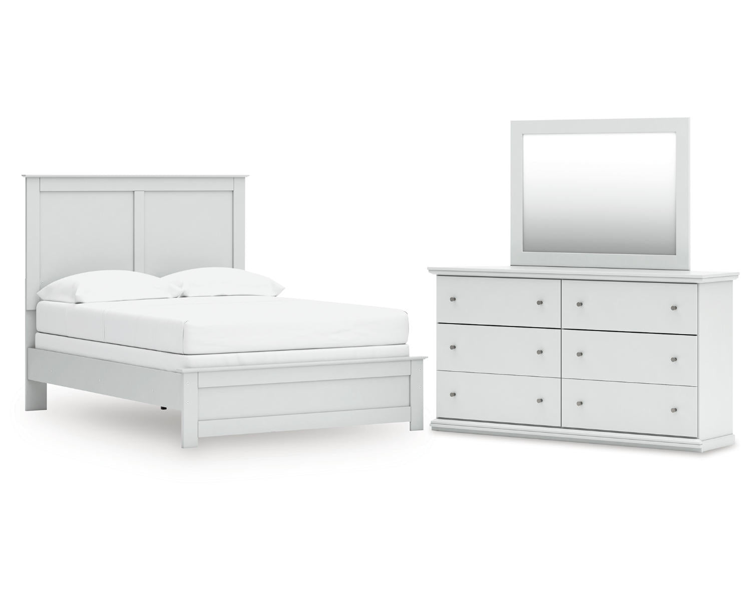 Bostwick Shoals Full Panel Bed, Dresser and Mirror