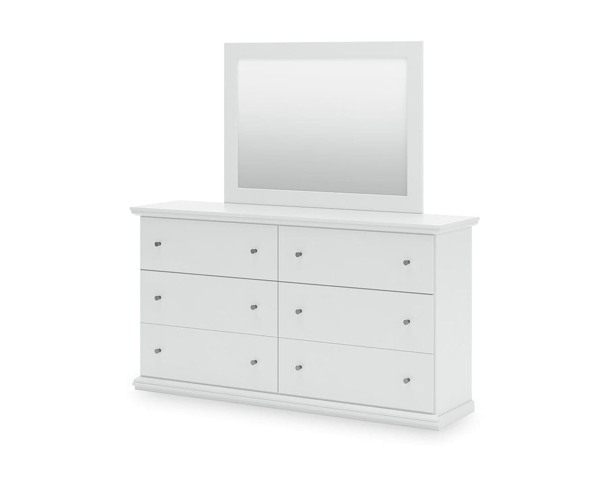 Bostwick Shoals Twin Panel Bed, Dresser and Mirror