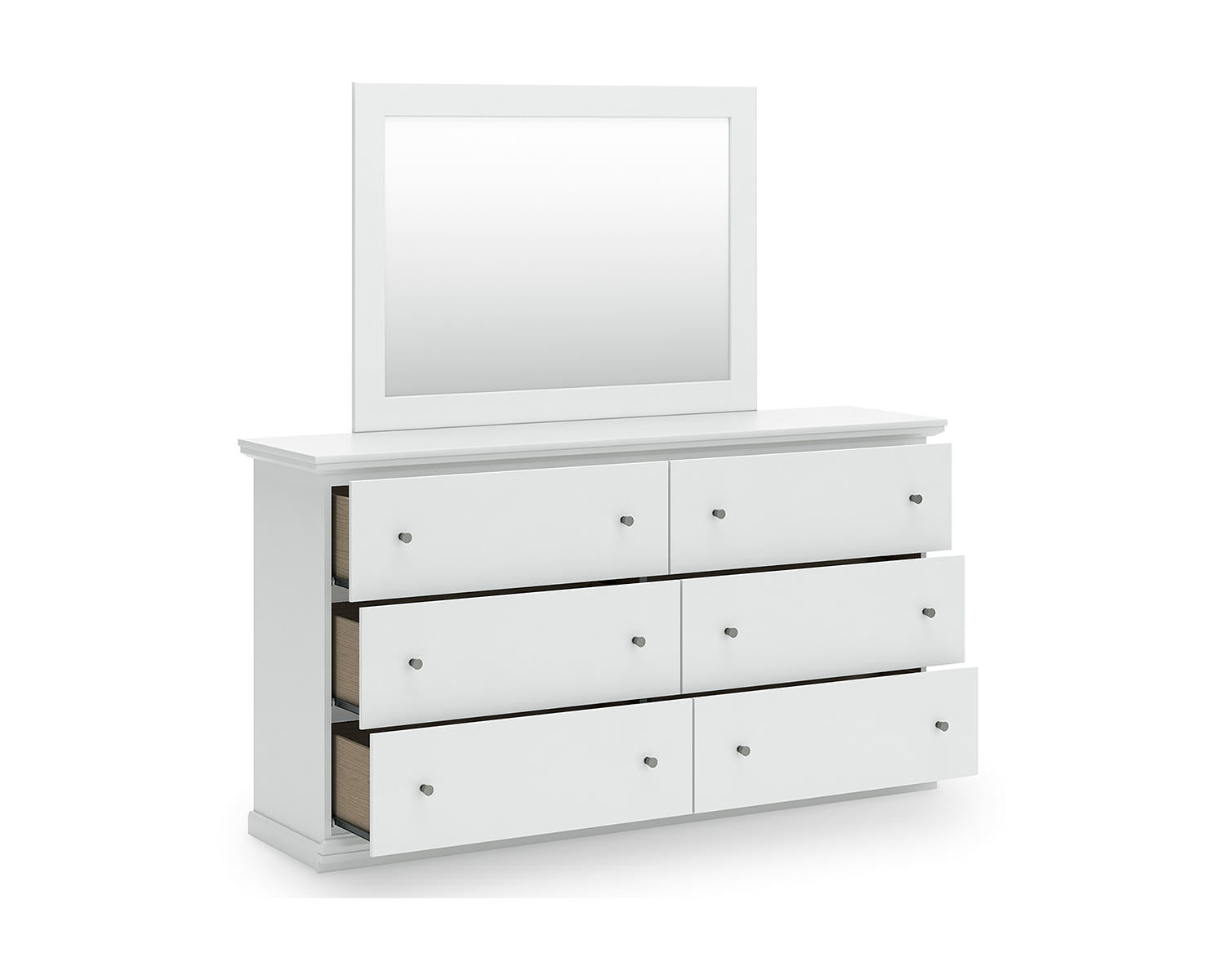 Bostwick Shoals King Panel Bed, Dresser, Mirror, Chest and 2 Nightstands