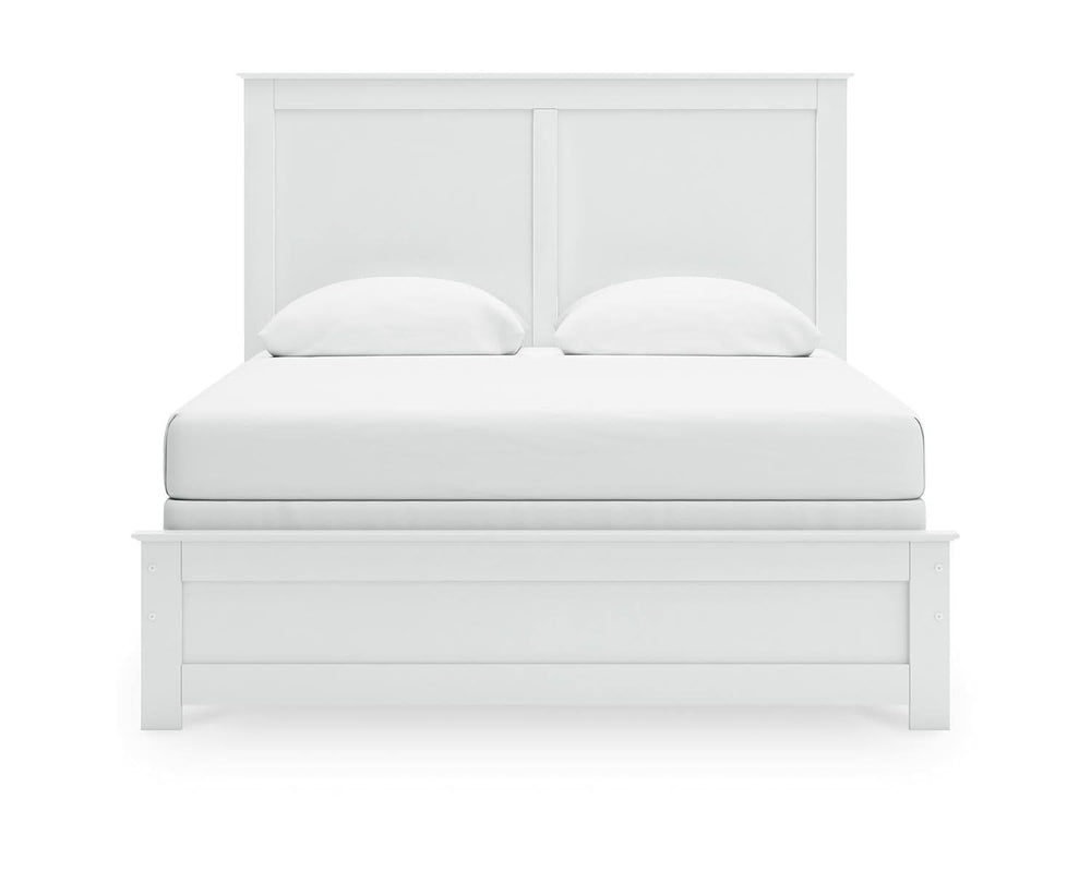 Bostwick Shoals Queen Panel Bed, Cheat and Nightstand