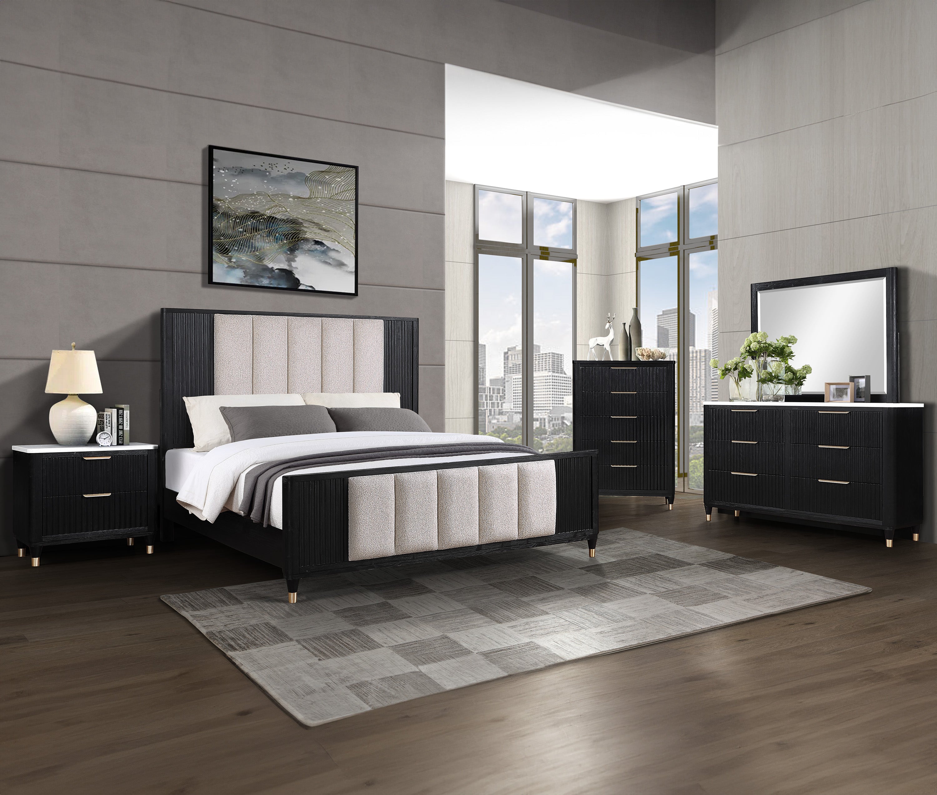 SETB1400 KARA KING BEDROOM GROUP