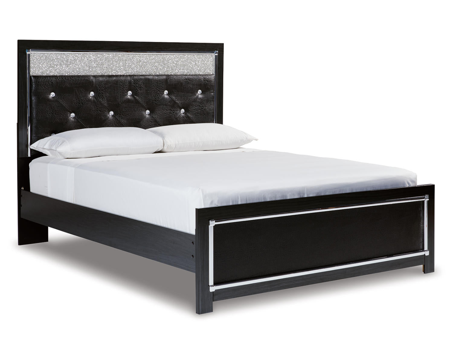 Kaydell Queen Panel Bed, Dresser Mirror, Chest and Nightstand