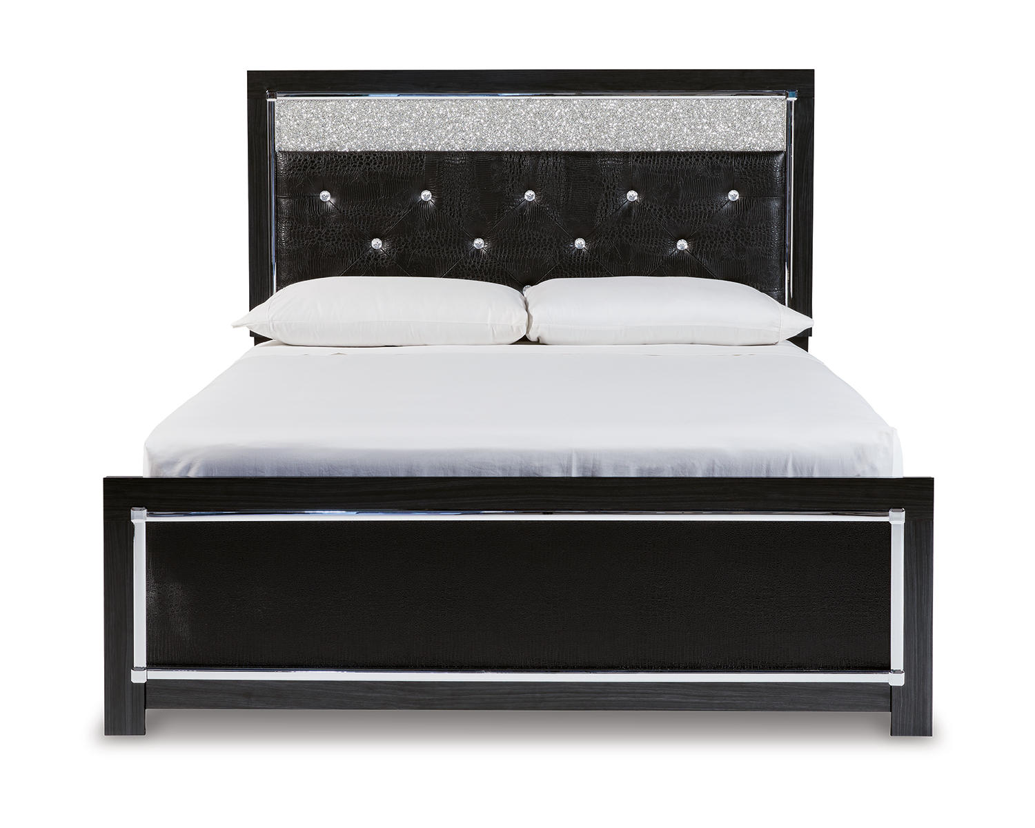 Kaydell Queen Panel Bed, Dresser Mirror, Chest and Nightstand