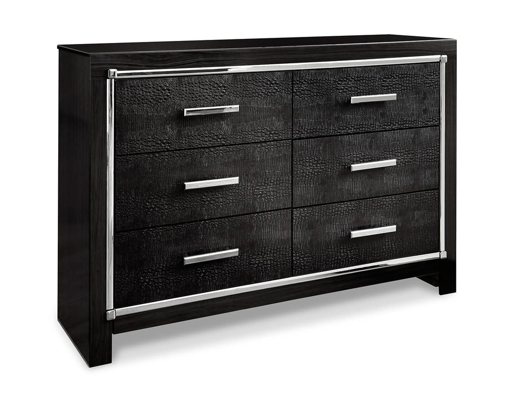 Kaydell King Storage Bed, Dresser and Nightstand