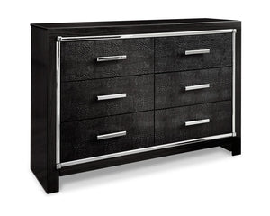 Kaydell King Storage Bed, Dresser and Nightstand