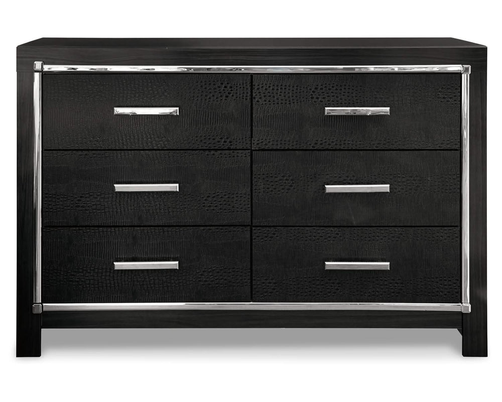 Kaydell King Storage Bed, Dresser and Nightstand