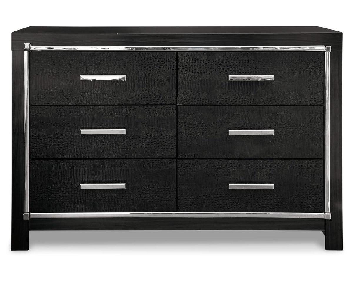 Kaydell King Storage Bed, Dresser and Nightstand