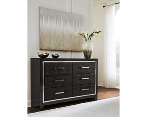 Kaydell King Storage Bed, Dresser and Nightstand