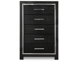 Kaydell Queen Upholstered Panel Bed and Chest
