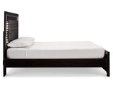 Kaydell Queen Upholstered Panel Bed, Dresser, Mirror, and Nightstand