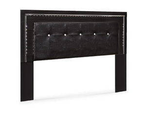 Kaydell King Upholstered Panel Bed, Dresser, Mirror, Chest and Nightstand