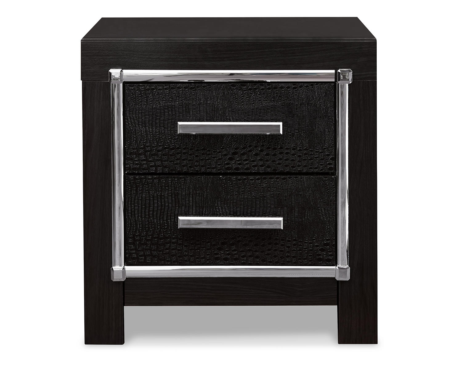 Kaydell King Upholstered Panel Bed, Dresser, Mirror, Chest and Nightstand
