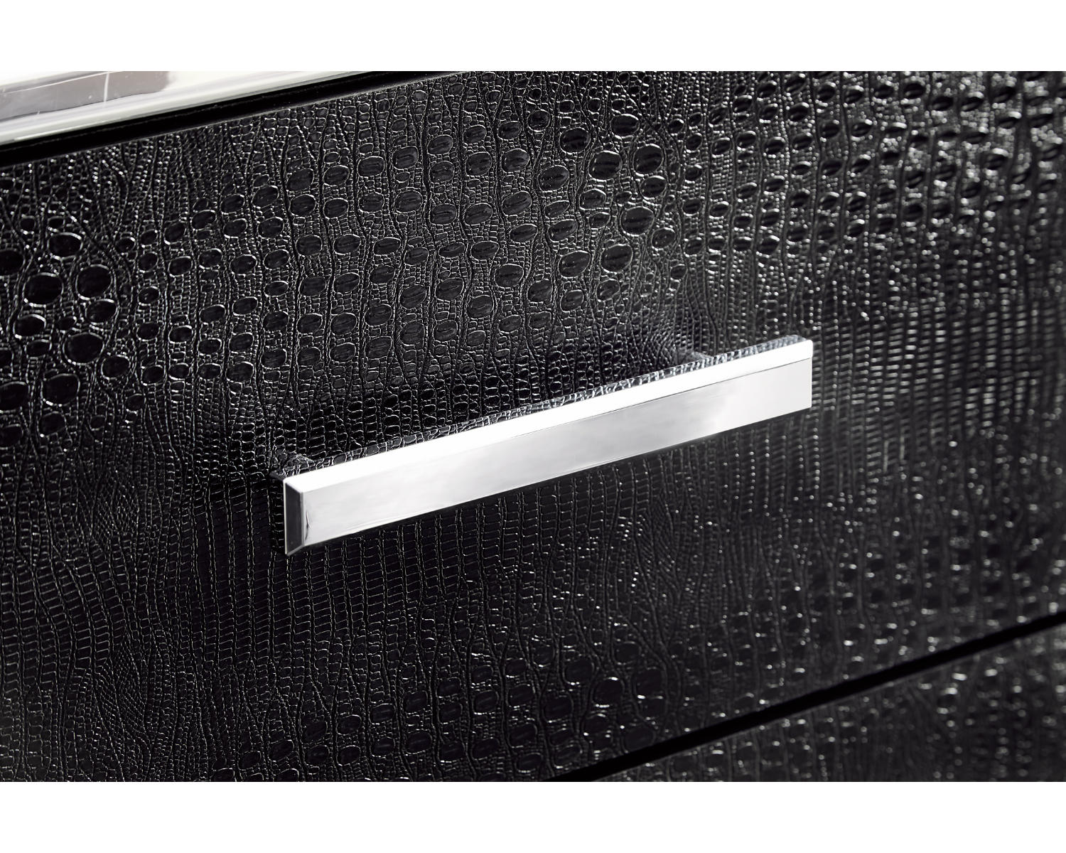 Kaydell Queen Upholstered Panel Storage Bed, Dresser and Mirror