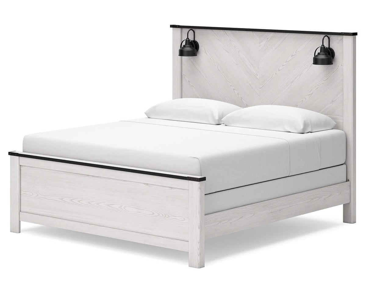 Schoenberg King Panel Bed
