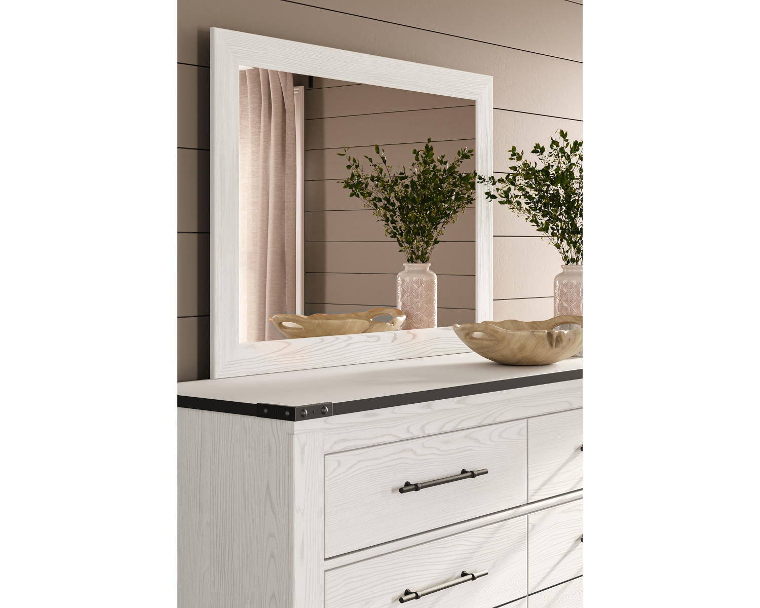 Schoenberg Dresser and Mirror
