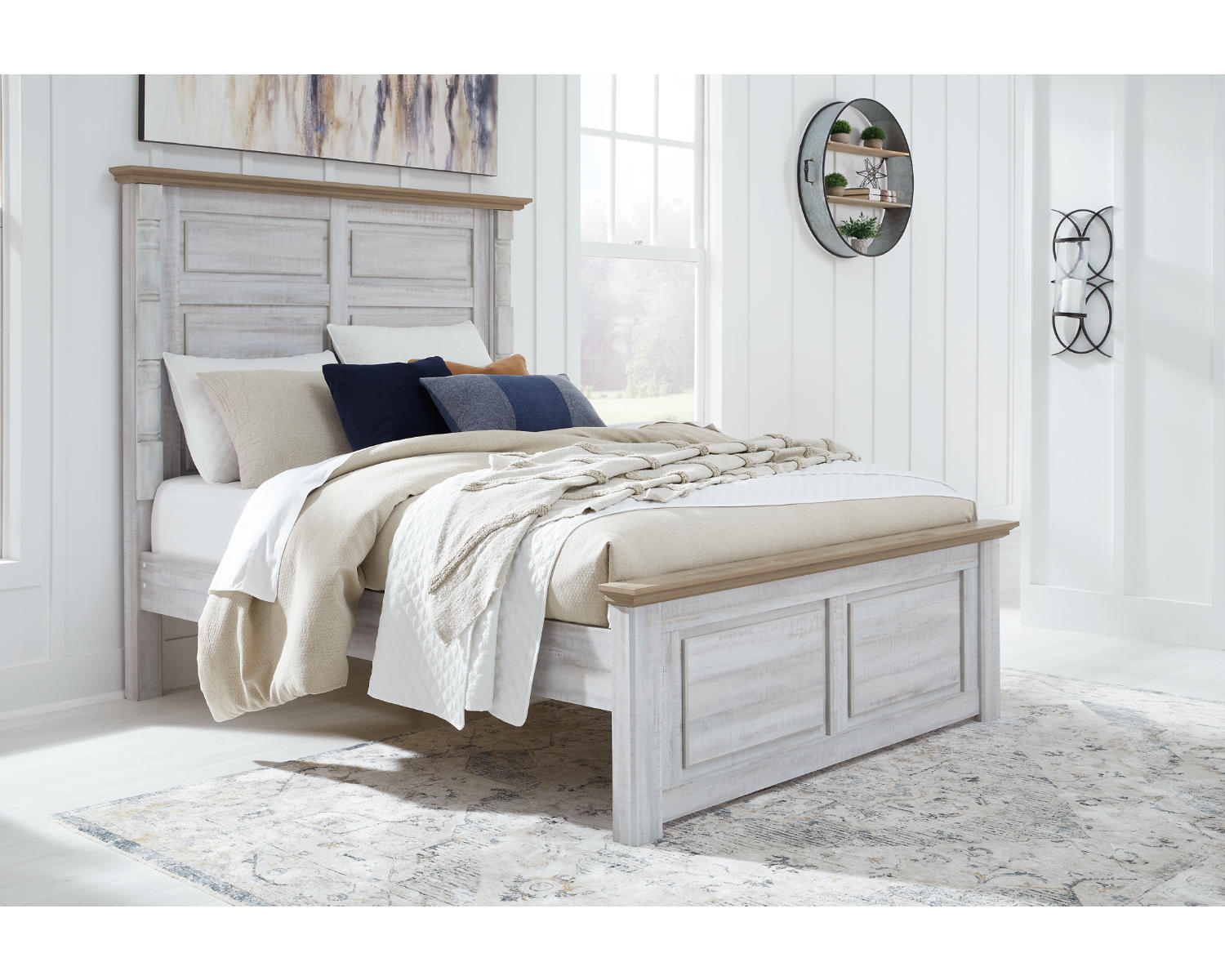 Haven Bay Queen Panel Bed