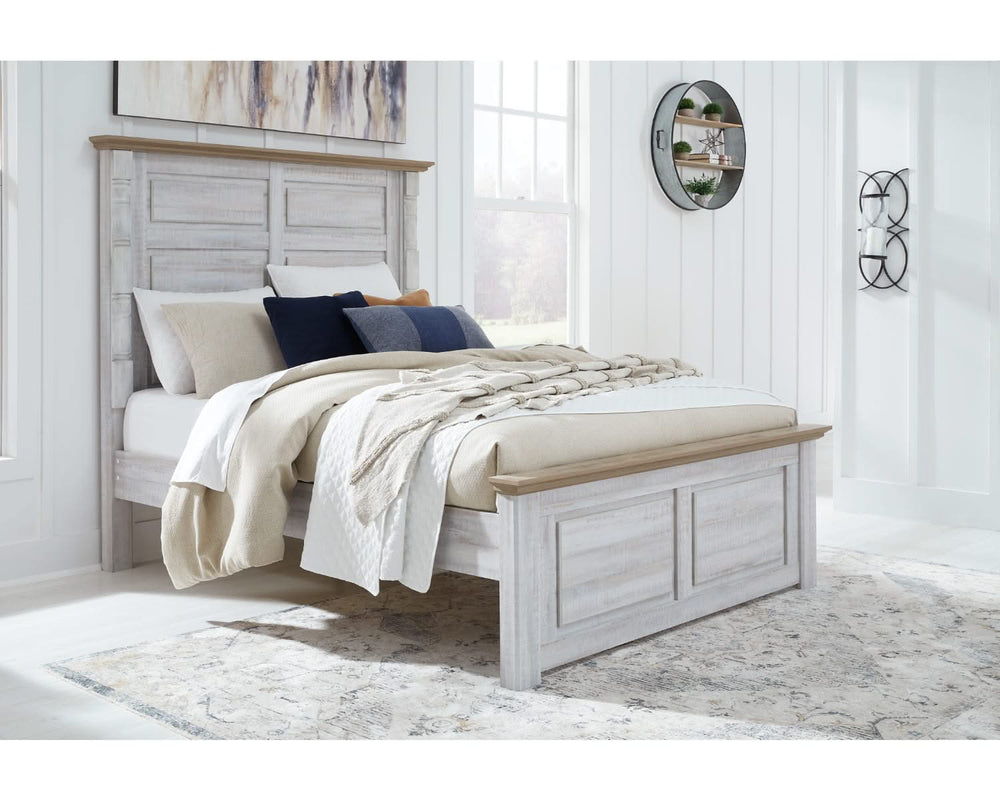 Cama Queen con paneles Haven Bay
