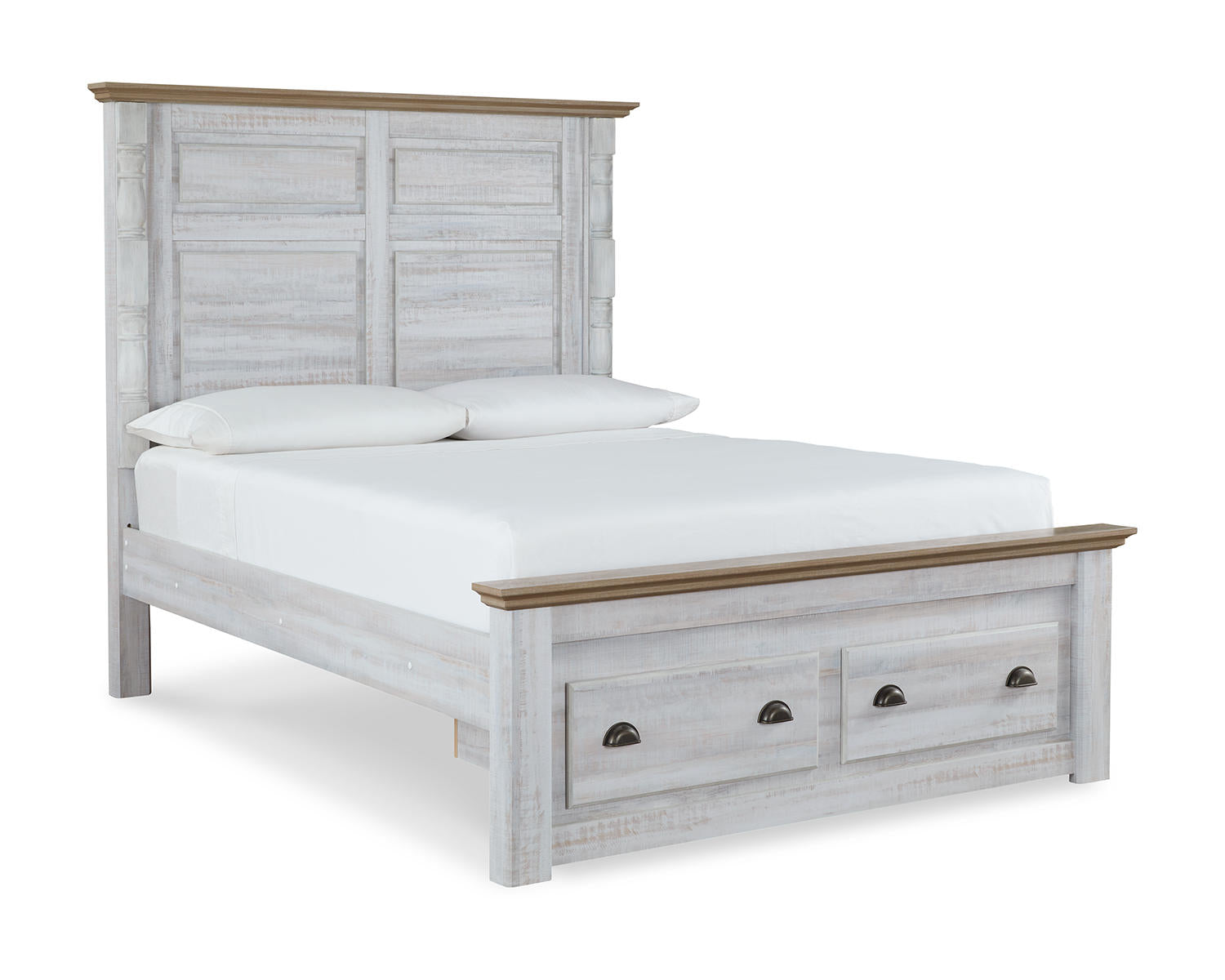 Haven Bay Queen Panel Storage Bed