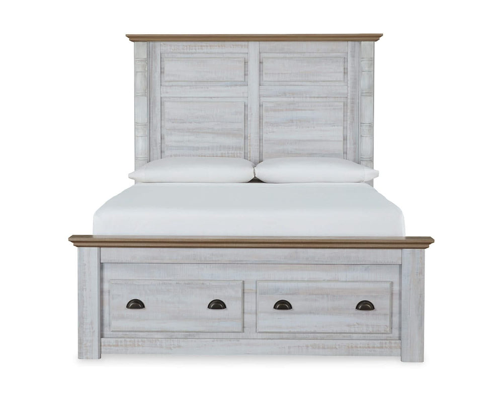 Haven Bay Queen Panel Storage Bed