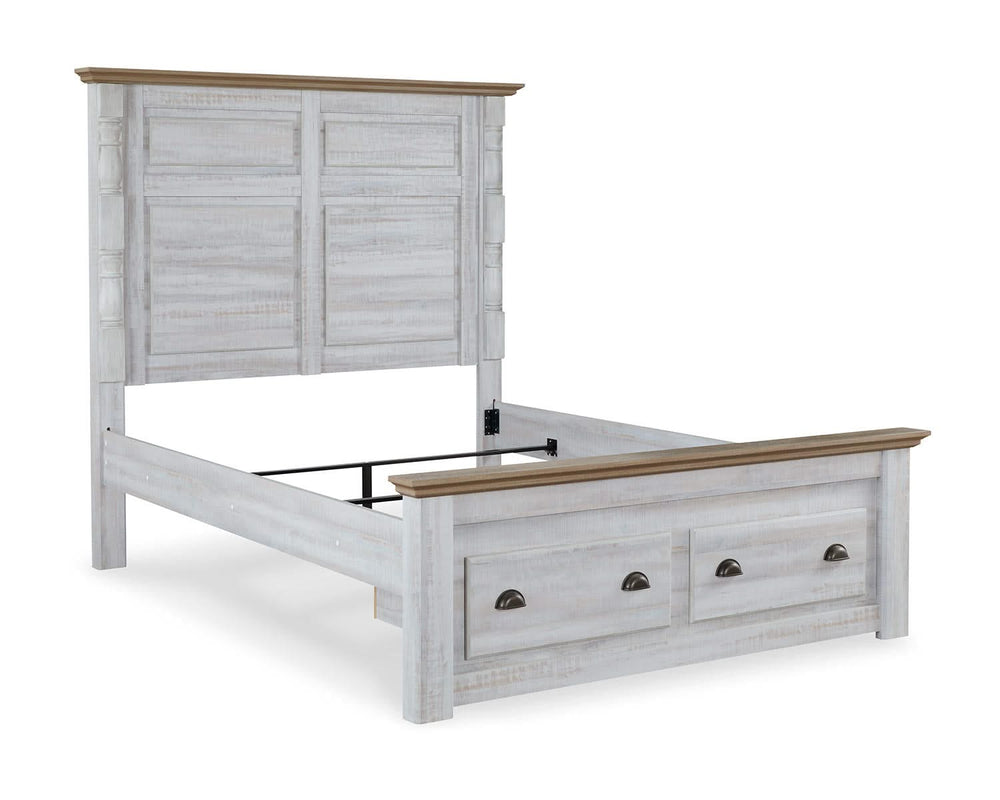 Haven Bay Queen Panel Storage Bed