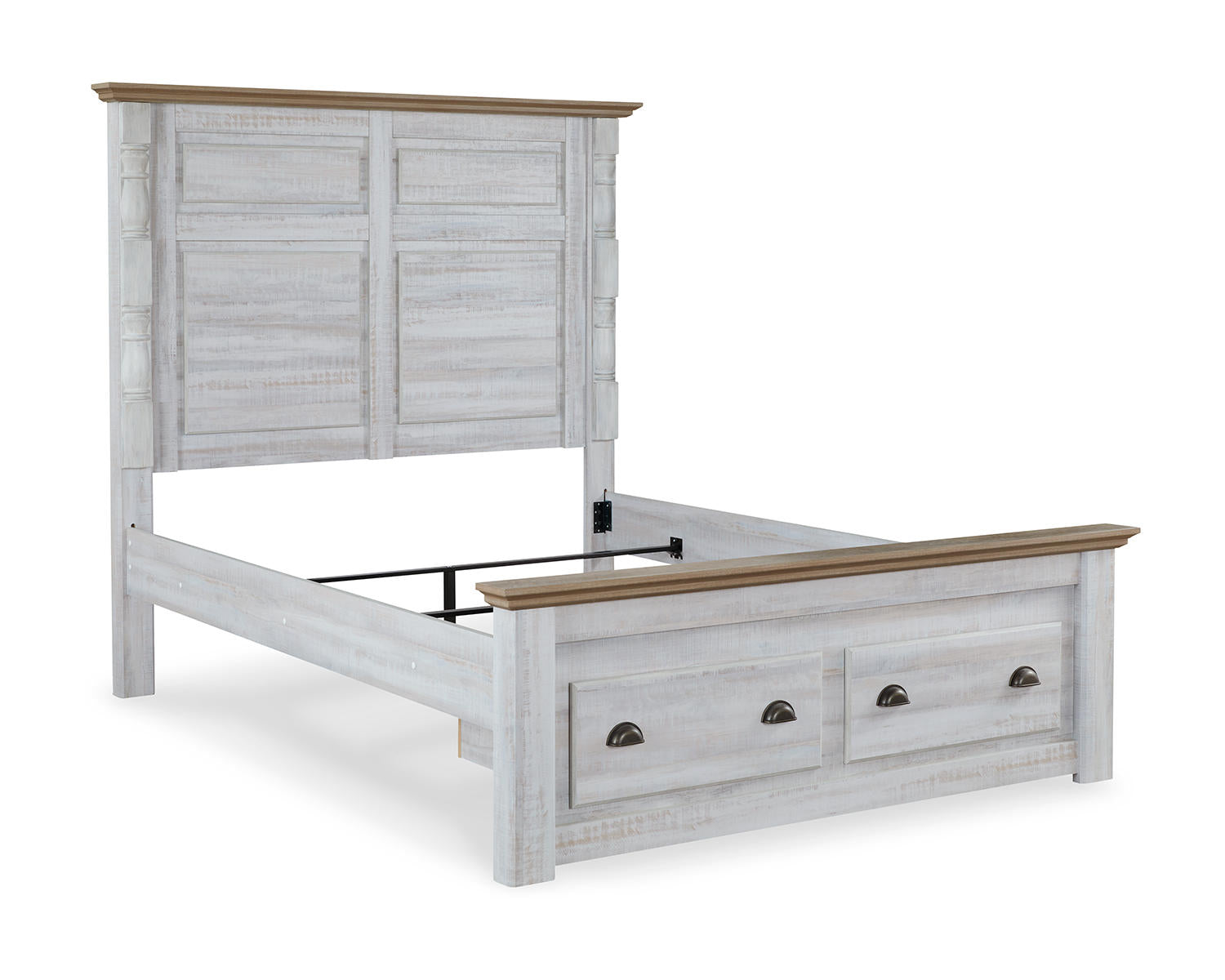 Haven Bay Queen Panel Storage Bed
