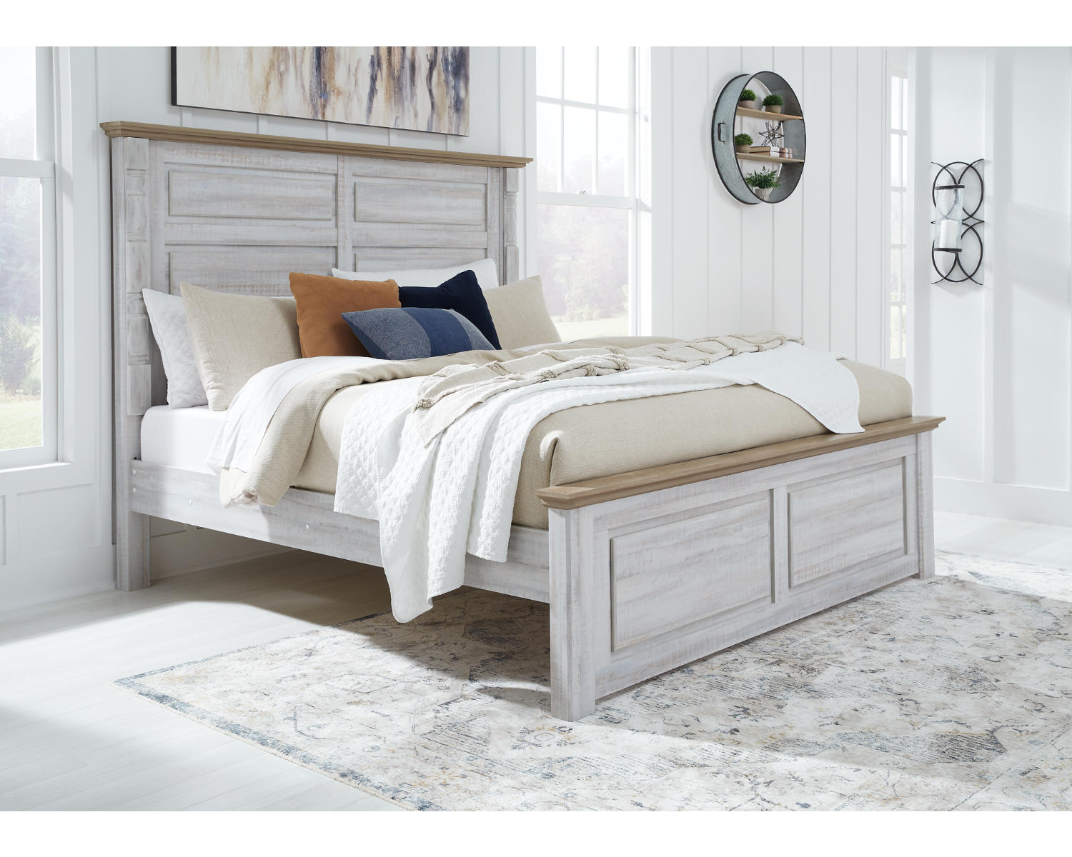 Haven Bay King Panel Bed