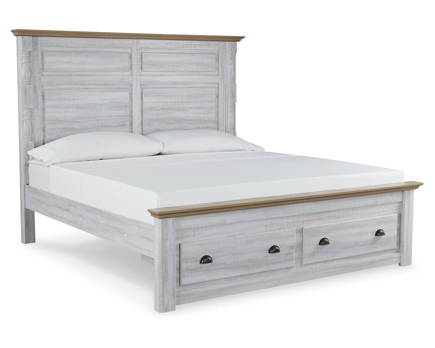 Haven Bay King Panel Storage Bed