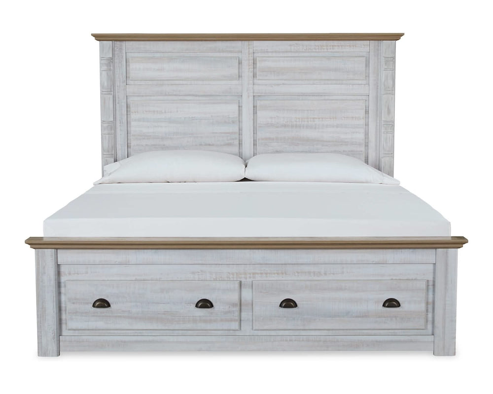 Haven Bay King Panel Storage Bed