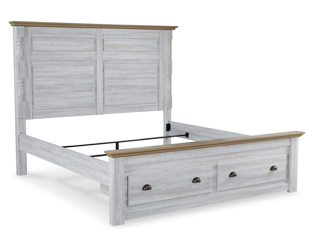 Haven Bay King Panel Storage Bed