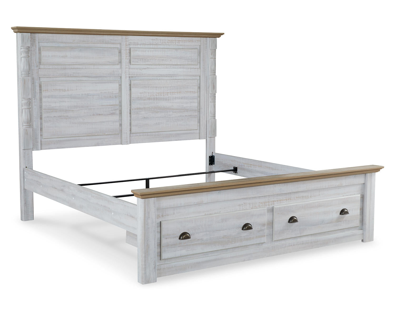 Haven Bay King Panel Storage Bed
