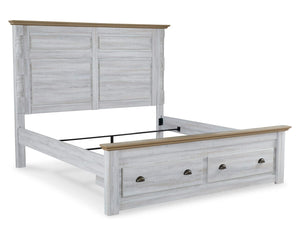 Haven Bay King Panel Storage Bed