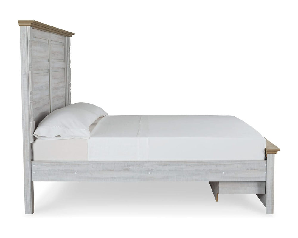 Haven Bay King Panel Storage Bed
