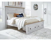 Haven Bay King Panel Storage Bed