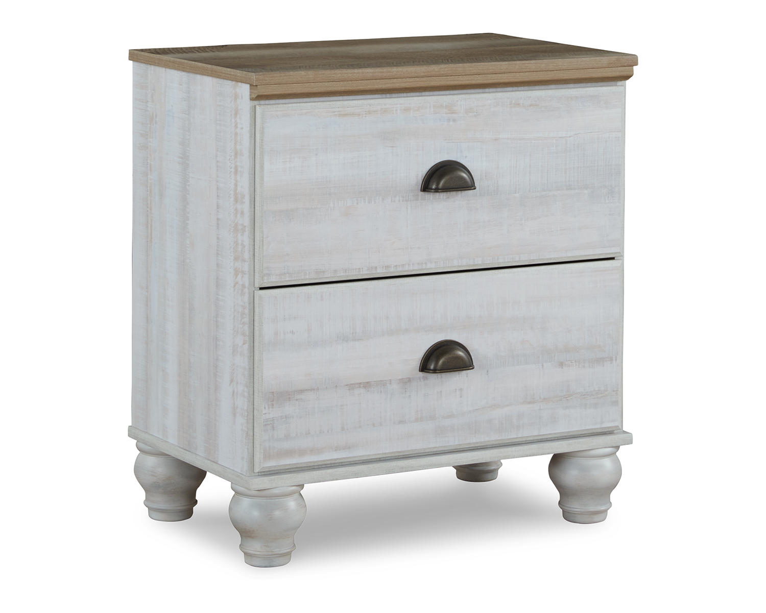 Haven Bay Full Panel Storage Bed, Dresser, Mirror and Nightstand