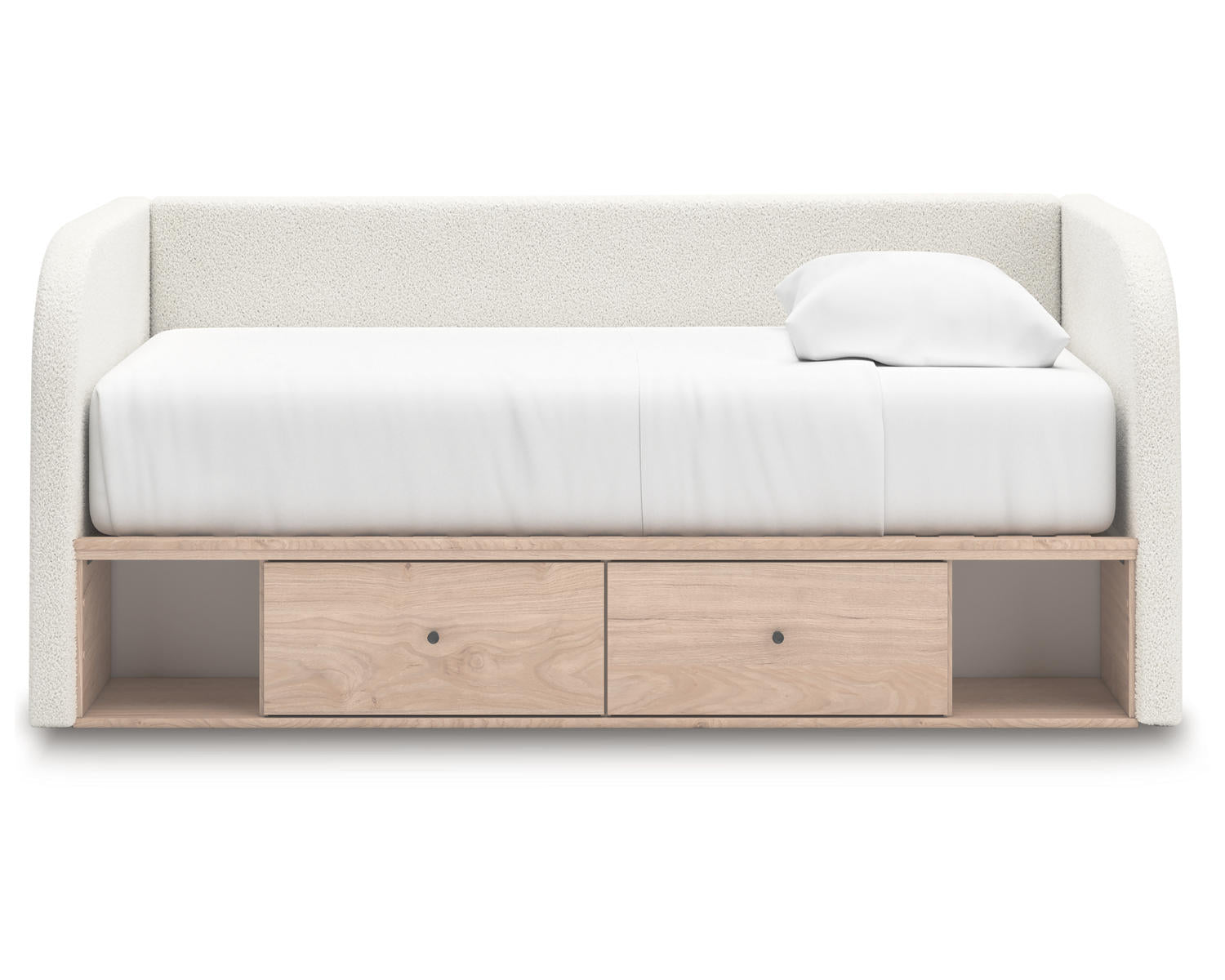 Arloster Twin Upholstered Day Bed with Storage