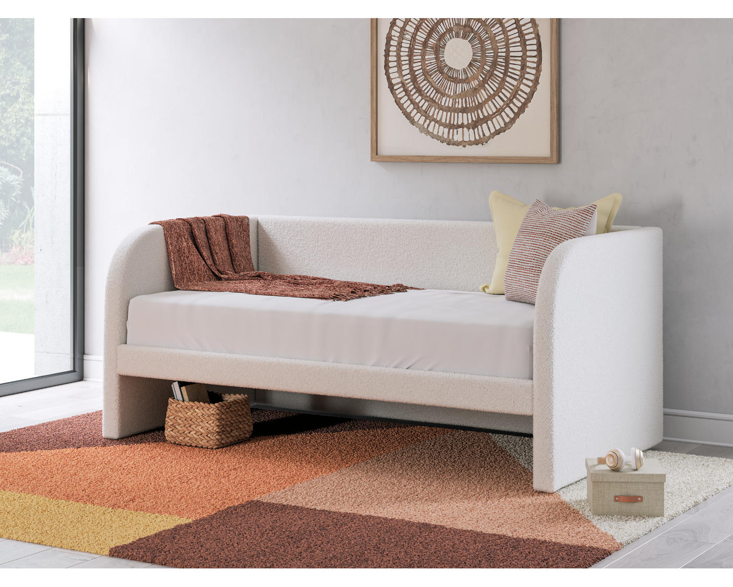 Arloster Twin Upholstered Day Bed