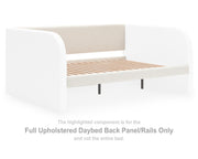 Arloster Full Upholstered Daybed Panel/Rails/Slats