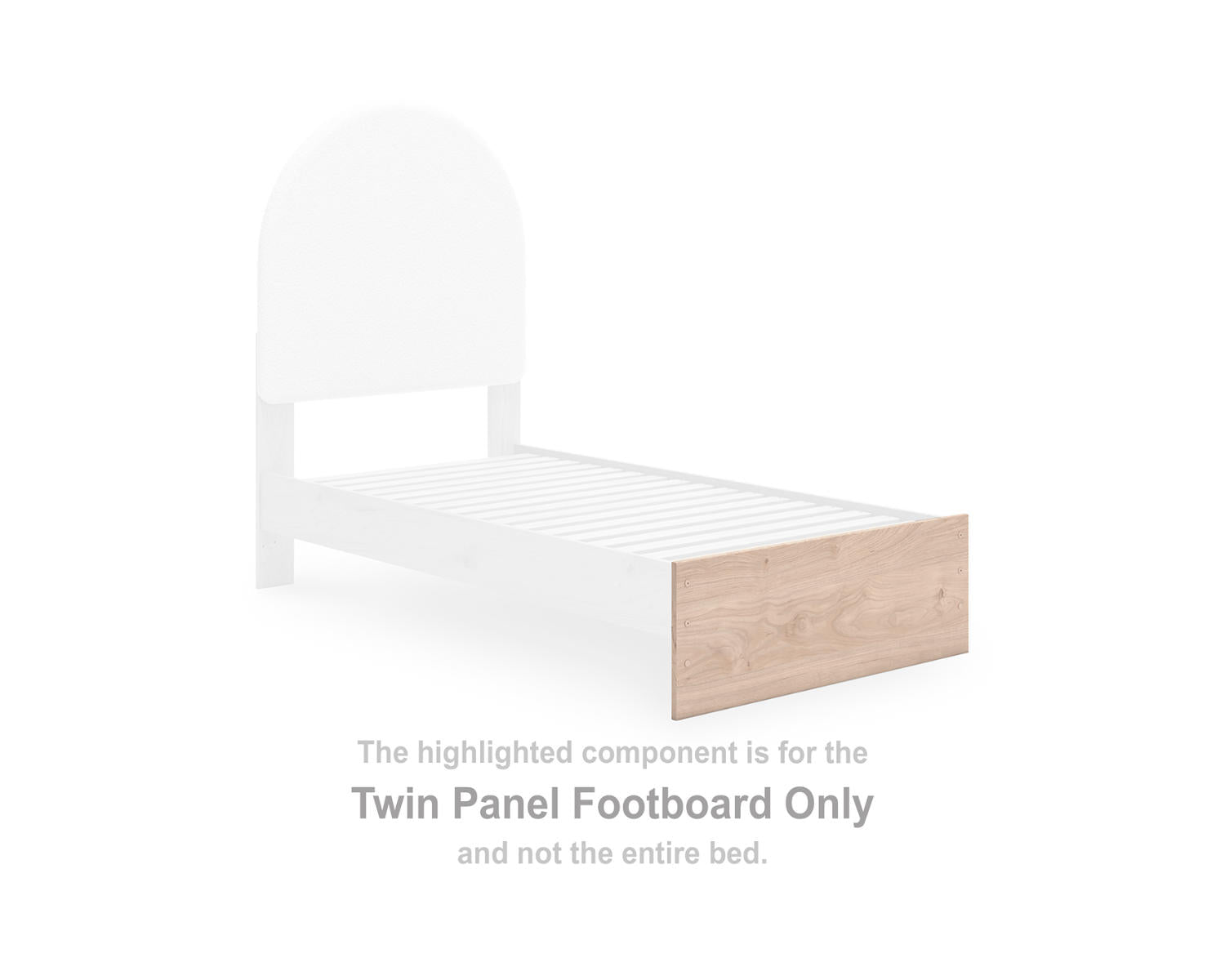 Arloster Twin Panel Footboard