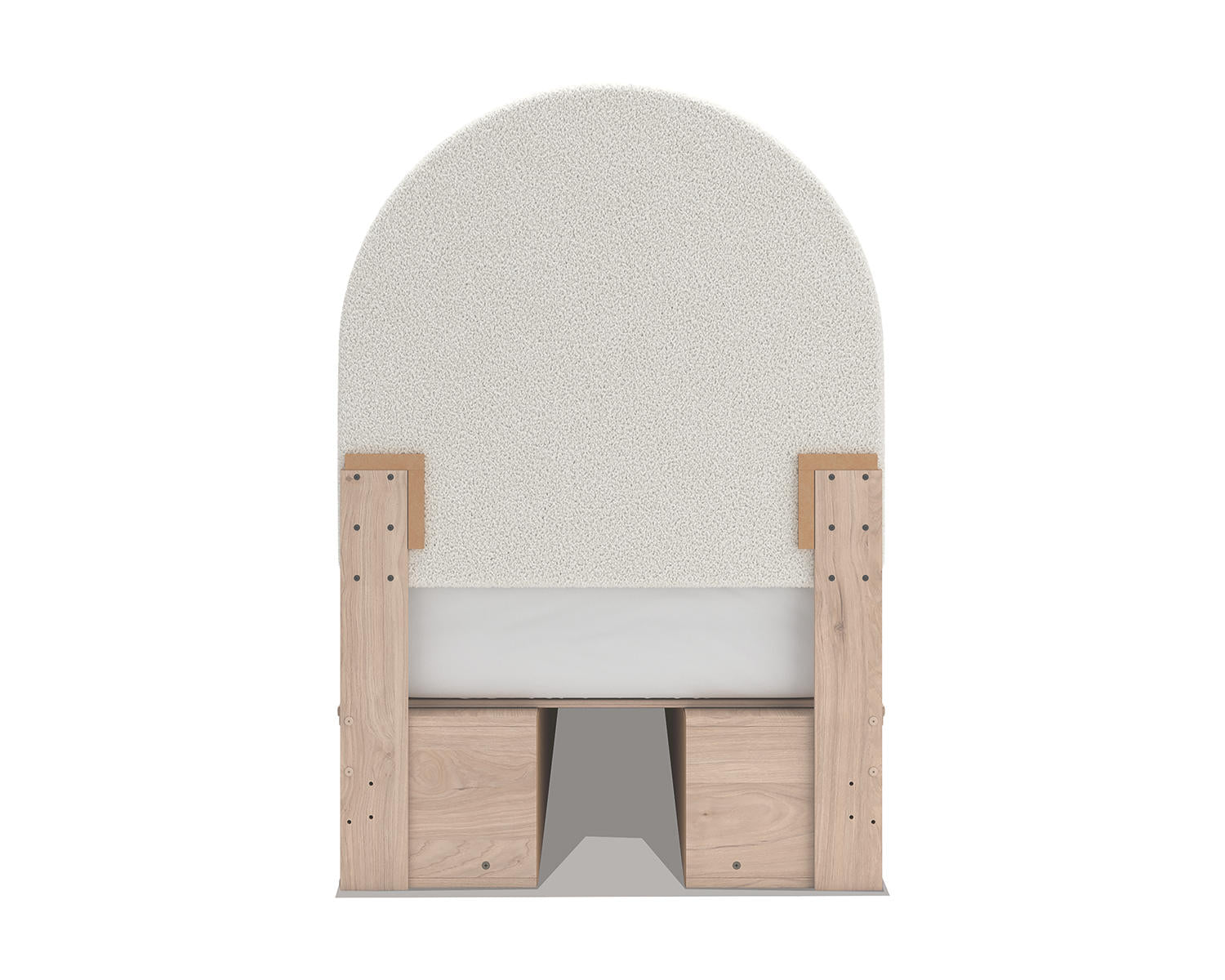 Arloster Twin Upholstered Panel Bed with Storage