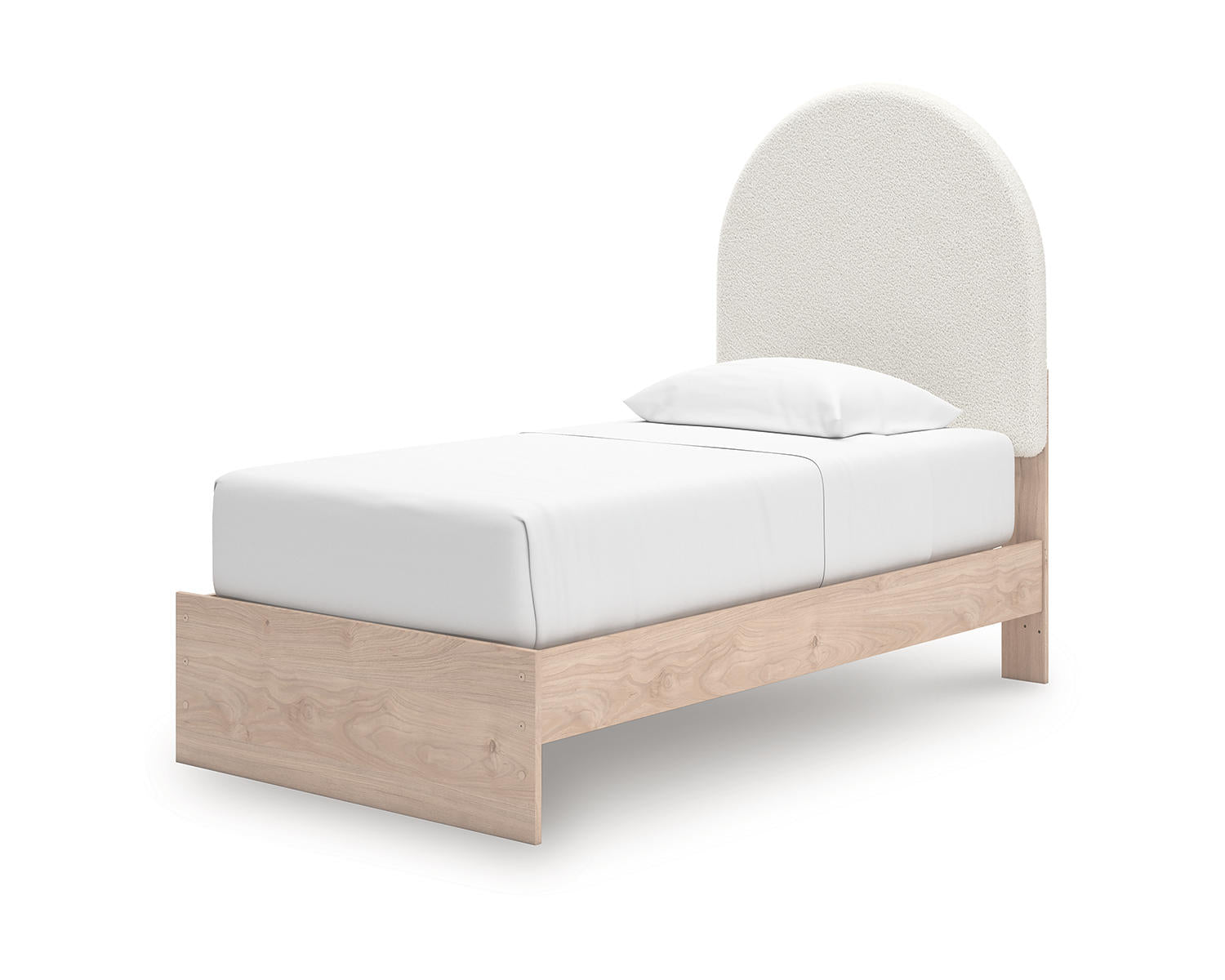 Arloster Twin Upholstered Panel Bed
