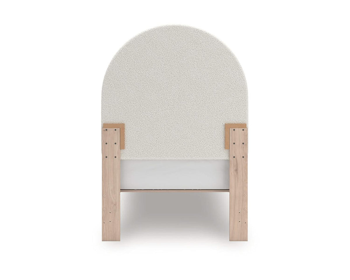 Arloster Twin Upholstered Panel Bed