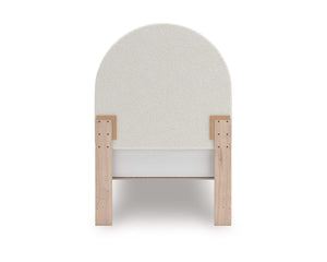 Arloster Twin Upholstered Panel Bed