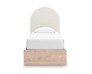 Arloster Twin Upholstered Panel Bed