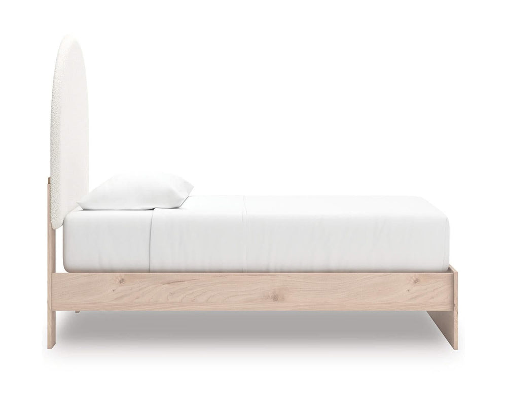 Arloster Twin Upholstered Panel Bed