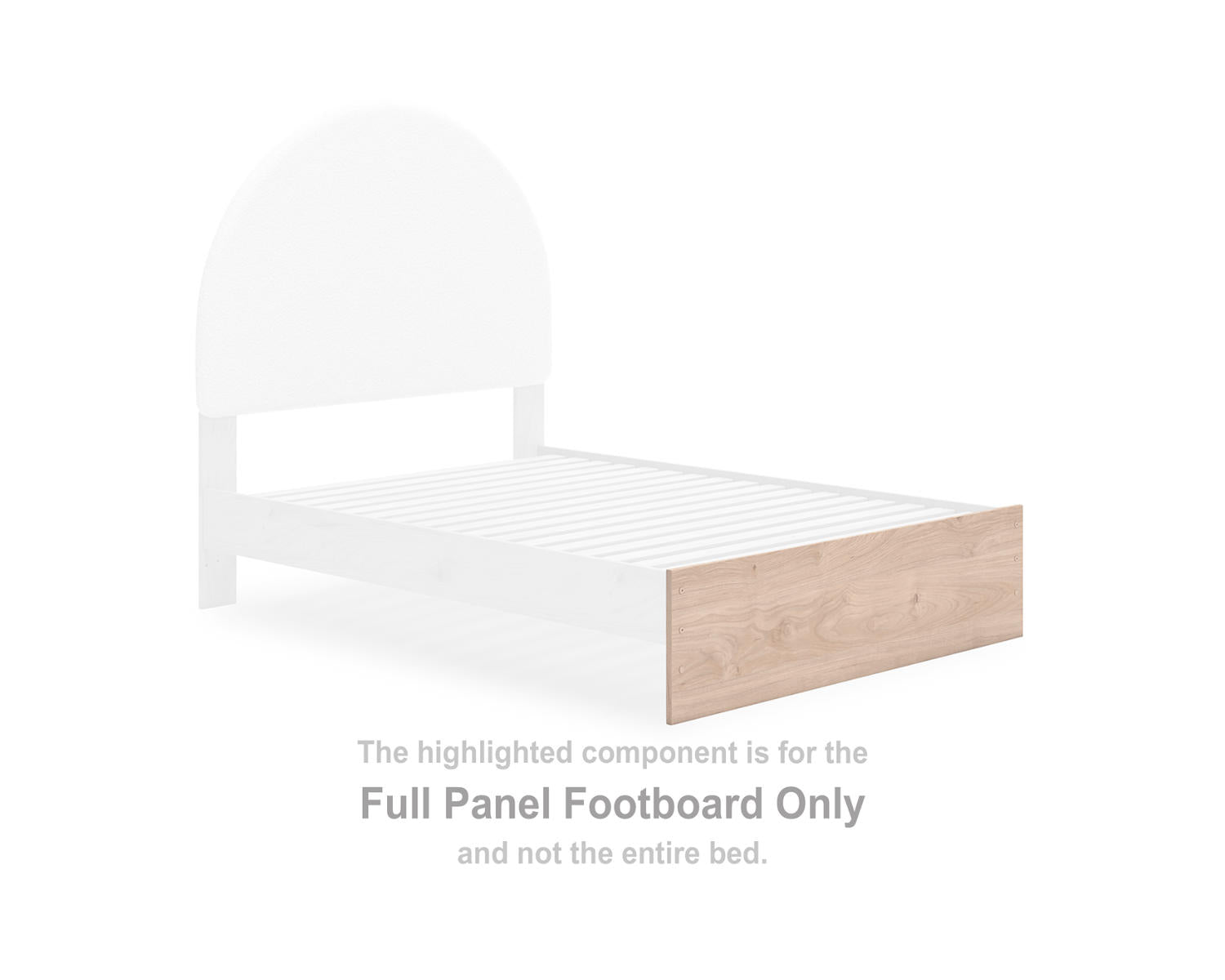 Arloster Full Panel Footboard