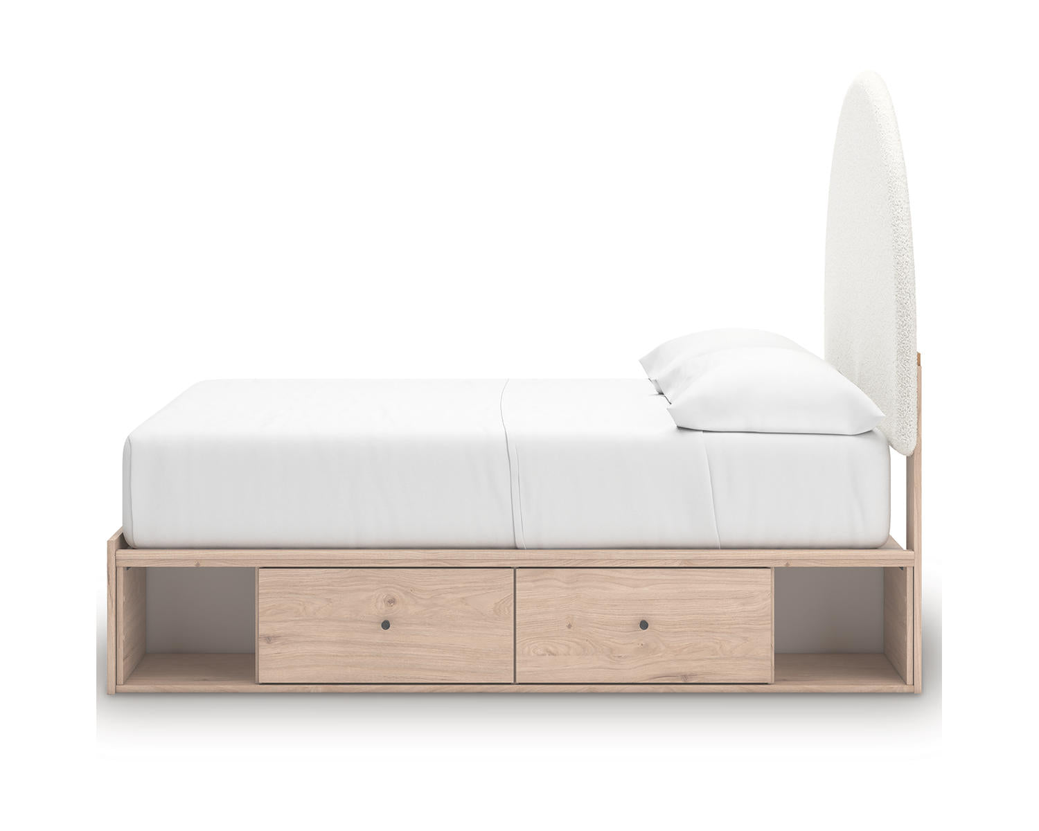 Arloster Full Upholstered Panel Bed with Storage